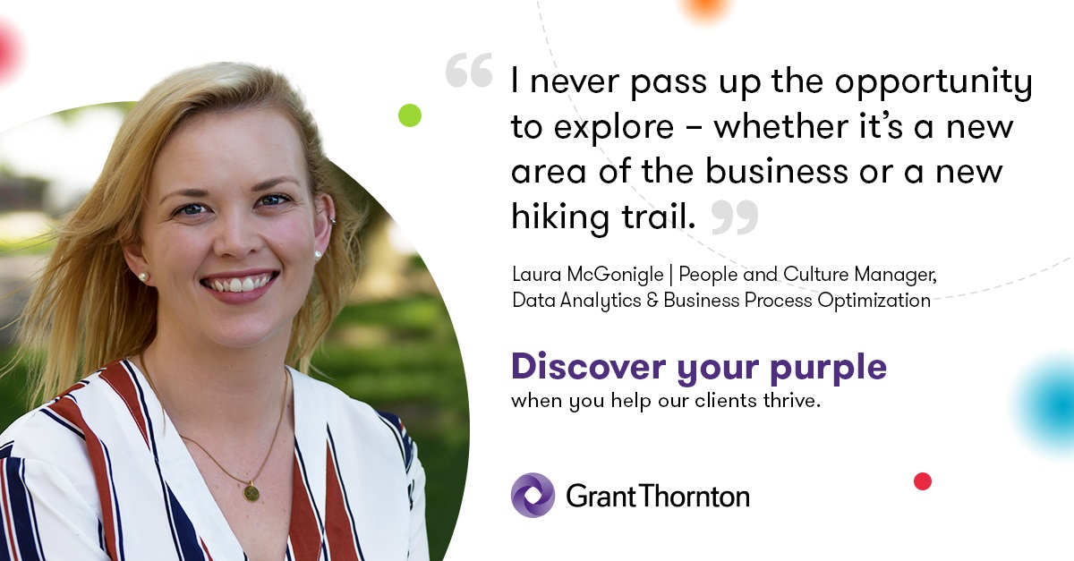 Laura McGonigle with her review on Grant Thornton